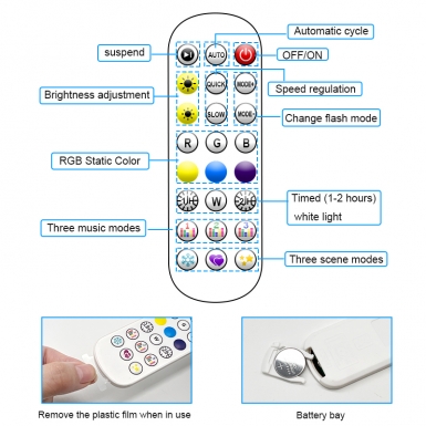 LED户外灯 - HCP029  G40水晶彩色灯串